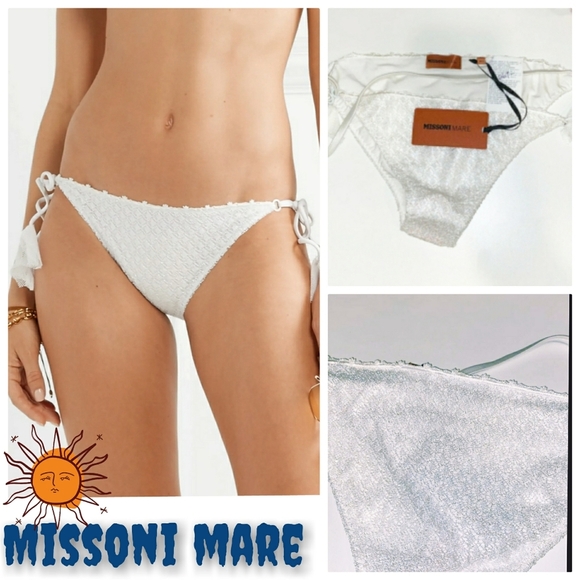 Missoni Mare's ivory bikini - Picture 1 of 13